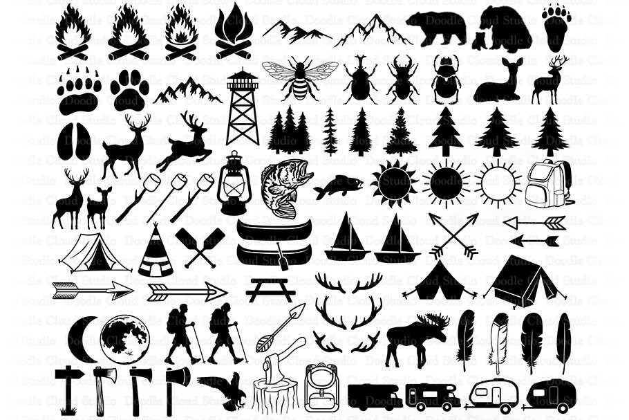 Free Free 117 Camping Svg SVG PNG EPS DXF File