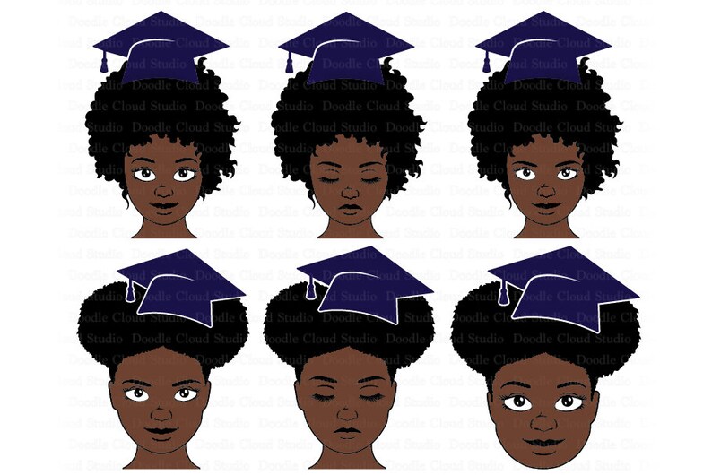 Download Graduation SVG Afro Girls and Boys SVG Laurea Svg files ...
