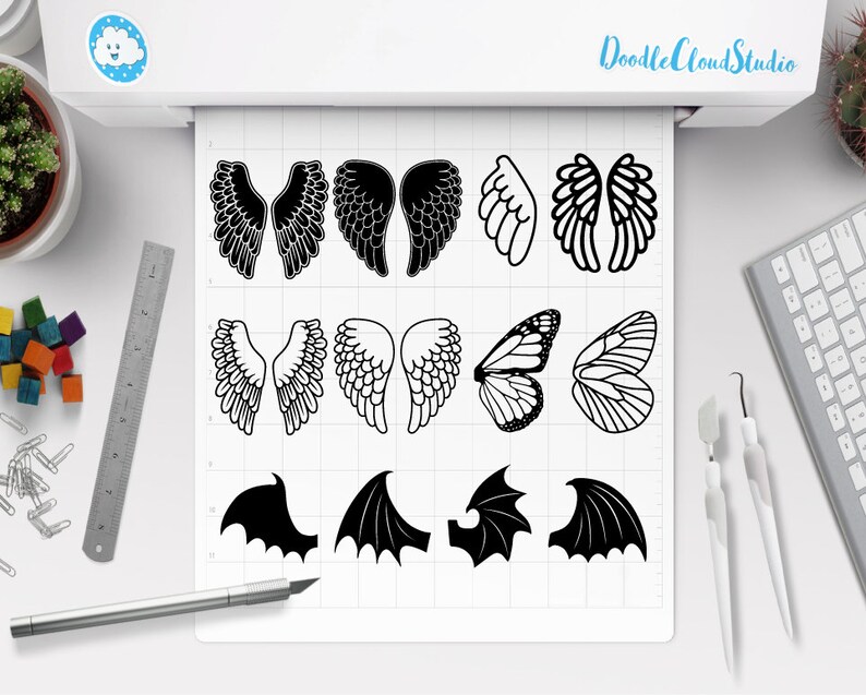 Free Free 112 Angel Butterfly Wings Svg SVG PNG EPS DXF File
