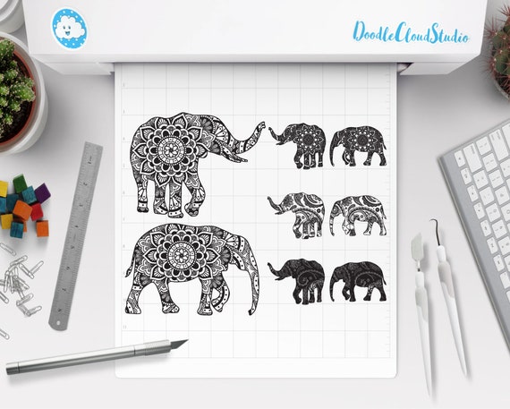 Download Elephant Svg Mandala Svg Elephant Mandala Svg Files For Etsy
