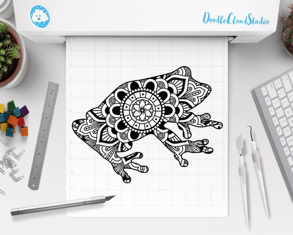 Download Frog Mandala Svg Frog Svg Zentangle Frog Mandala Svg Files For Silhouette Cameo And Cricut Mandala Animal Svg Frog Mandala Clipart By Doodle Cloud Studio Catch My Party