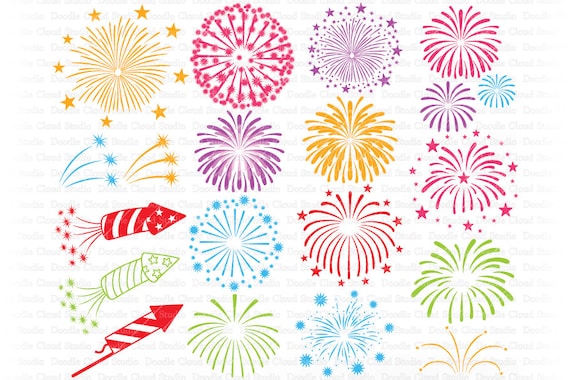 Download Fireworks Svg Fireworks Svg Files For Silhouette And Cricut Fireworks Clipart 4th Of July Svg Fireworks Png Firecracker Svg Png By Doodle Cloud Studio Catch My Party