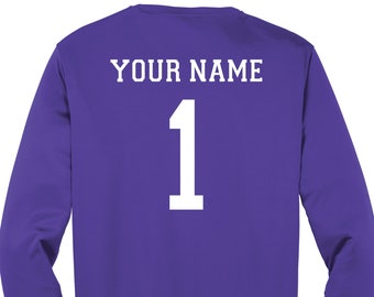 C4 LiteTech Men's Soccer Goalie Jersey customized with your name and number on back