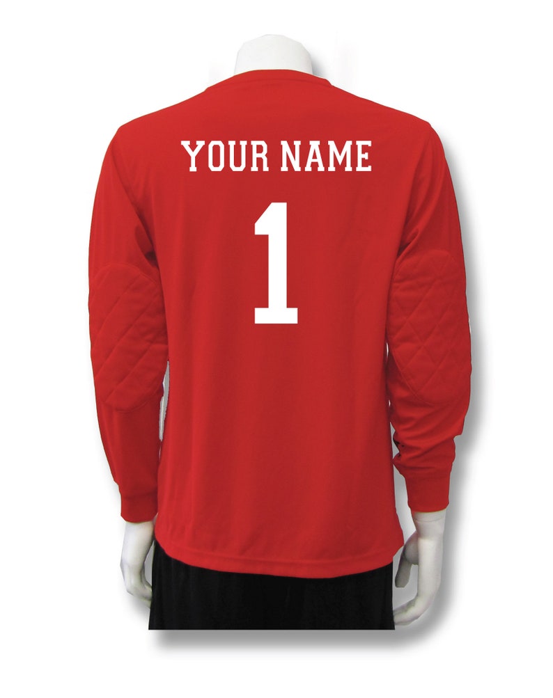 Soccer Goalie Jersey Customized With Your Name and Number on Etsy