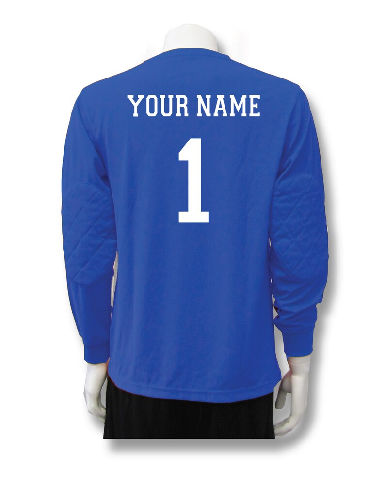 Soccer Goalie Jersey customized with your name and number on Etsy