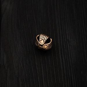 Bell pendant, chiming bronze bell, pagan bronze bell, little ethno bell pendant, ringing little bell jewlery, gifts for women, gifts for her