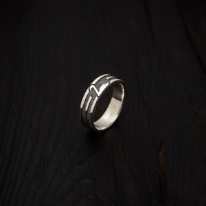 The Beautiful animal - ring, White Swan, Silver ring, Baltic Jewellery Latvia