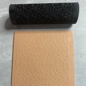 Floral clay texture roller X