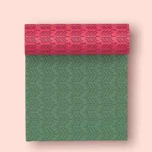 Fat leaf clay texture roller T