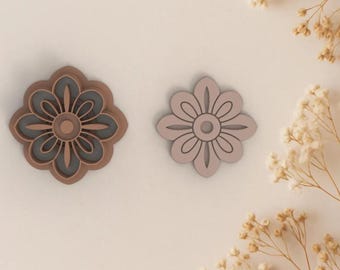Floral muse polymer clay cutter