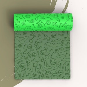 Halloween pattern clay texture roller