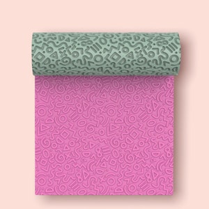 Funky shape texture roller F