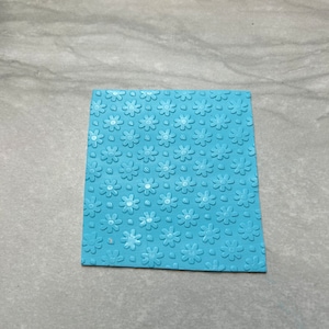 Daisy flower clay texture roller N