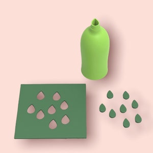 Micro leaf clay cutter #116