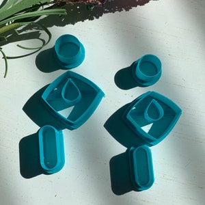 Geometric diamond combo clay cutter set #45
