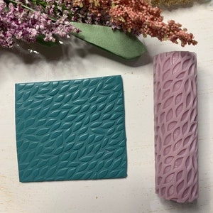 Falling leaves clay texture roller J