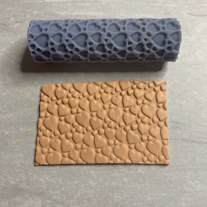Multiple heart clay roller O