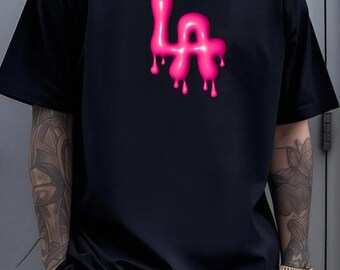 Pink Drip, LA los angeles, EPS, PNG