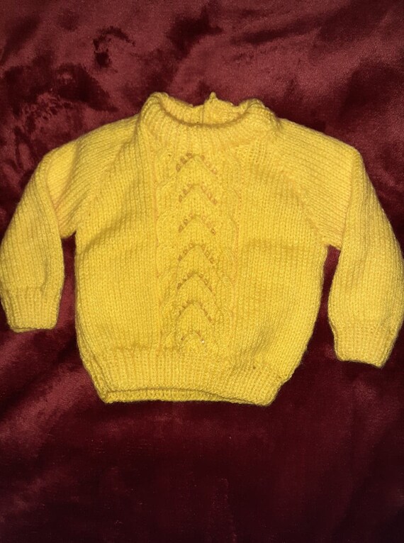 Bright hotsell yellow jumper
