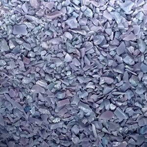 Opaque Lavender COE 96 Gaffer Glass Frit 1 OZ  Opal Opaque G116 size 1 for fusing and Lampworking