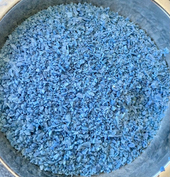 Denim Blue COE 96 Glass Gaffer Frit 1 OZ Opal Opaque G125 Etsy