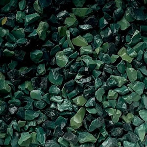Blue Grass Green COE 96 Zimmerman Glass Frit Size 1 OZ Z772  for fusing and Lampworking