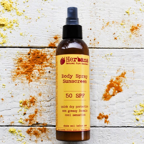 Body Sunscreen Spray Organic Sunscreen Natural Sunscreen Etsy
