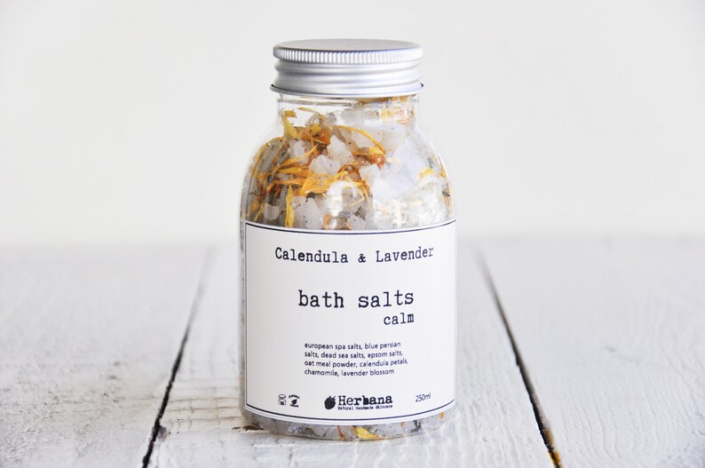 Relaxing Bath Salts Bath Soak Detox Smooth Dead Sea Salt Etsy
