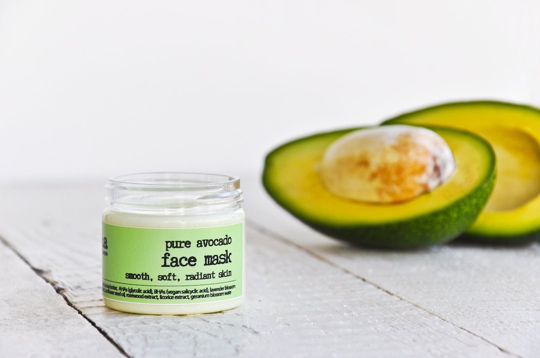 Avocado Face Mask Nourishing Face Mask Moisturizing pic picture photo