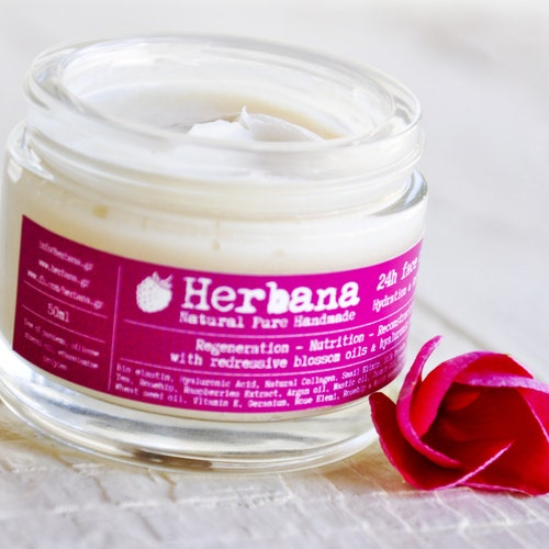 Firming Face Cream Restoring Anti Aging Organic Etsy