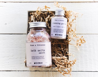 Selfcare Box, Bath Salts Gift Set