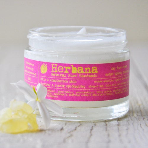 Face Cream for Oily and Combination Skin Organic Moisturizer Etsy