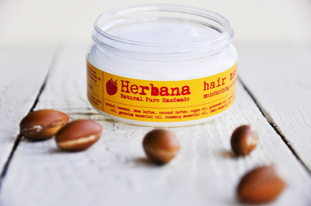 Argan Oil Hair Mask, Intensive Repair, Herbal, Hair Mask Conditioner
