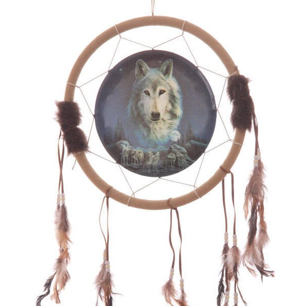 Dream Catcher, Dreamcatcher Wolf Spirit with Wolf pack