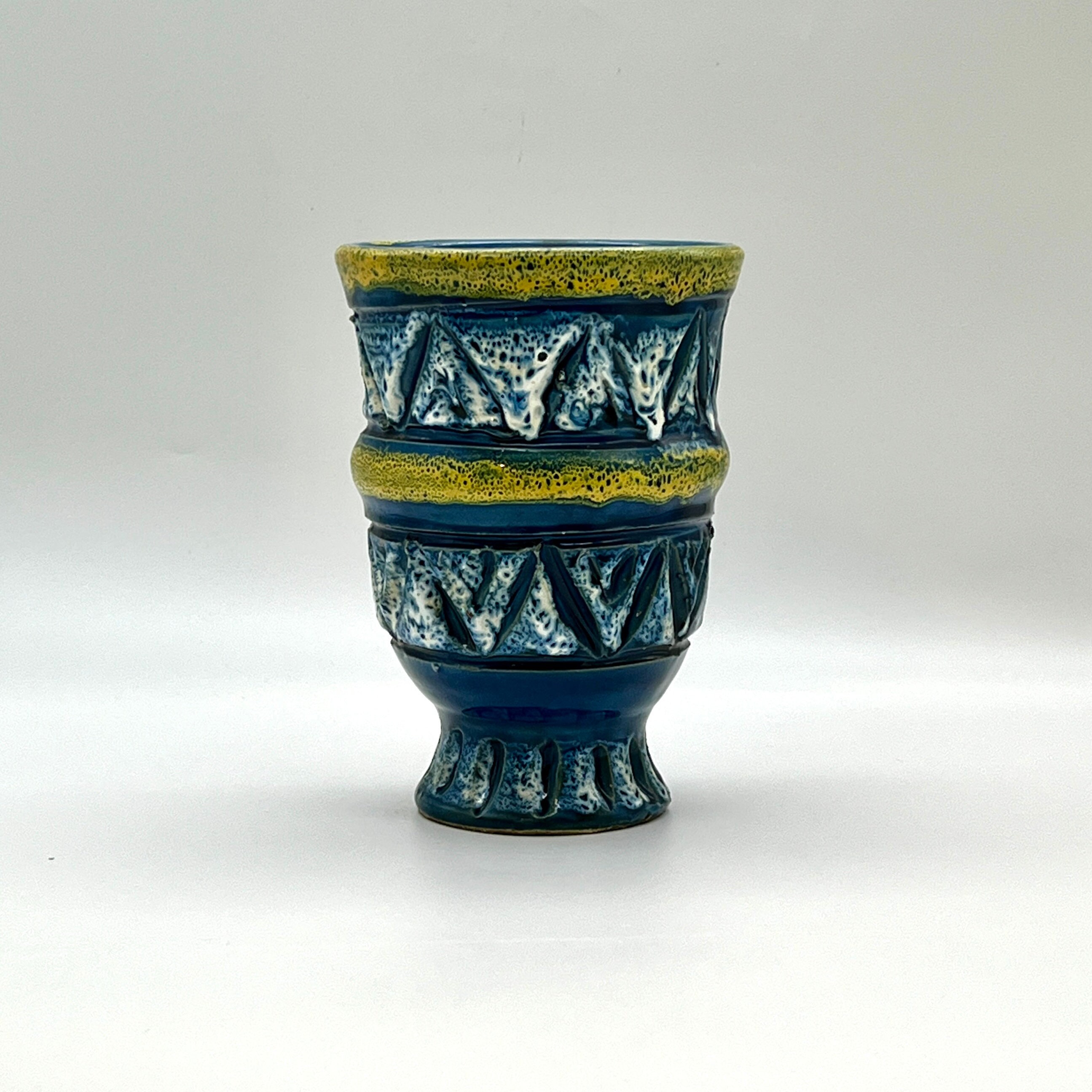 1970 年代中期モダン イタリア ビトッシ スタイル 陶器花瓶 - Etsy 日本