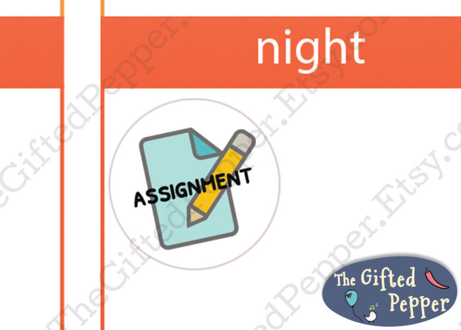 Assignment Stickers printable. Homework Assignment Stickers. | Etsy