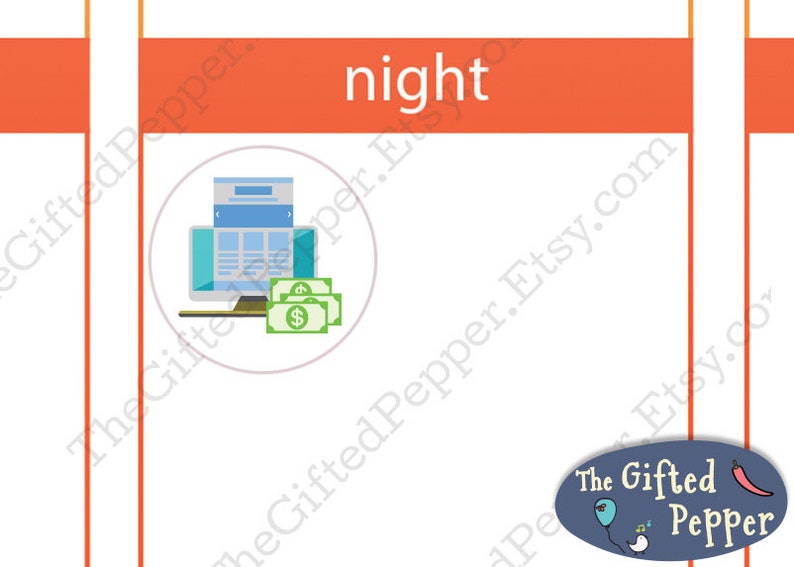 Cable Bill Stickers printable. Cable Bill Payment Etsy