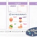 Weekly weigh in measurement stickers [Printable]. Weight lost, inch lost, bust, waist, hip, thigh inches. For Erin Condren Planner. stickers 
