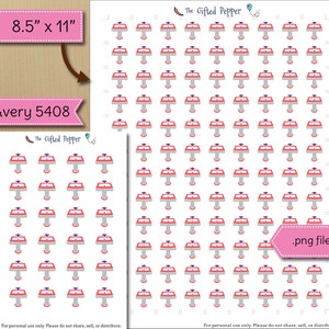 Sink Stickers printable Sink Cleaning. for Erin Condren | Etsy