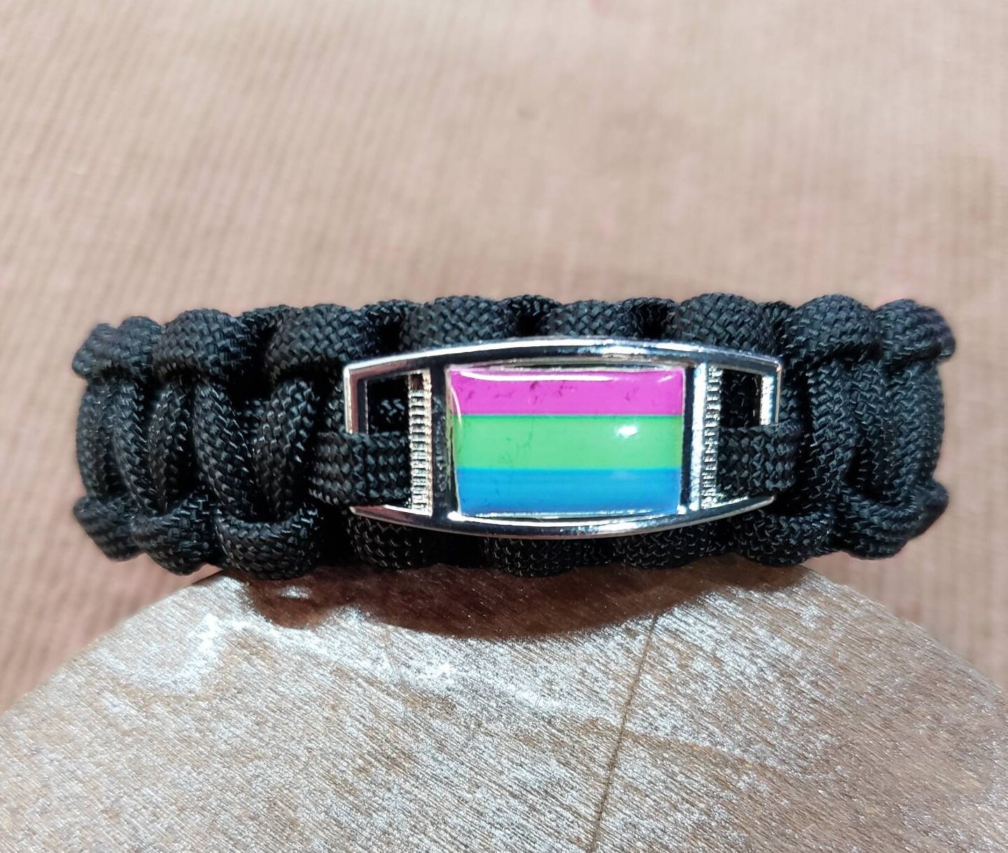 Gay pride shop paracord bracelet