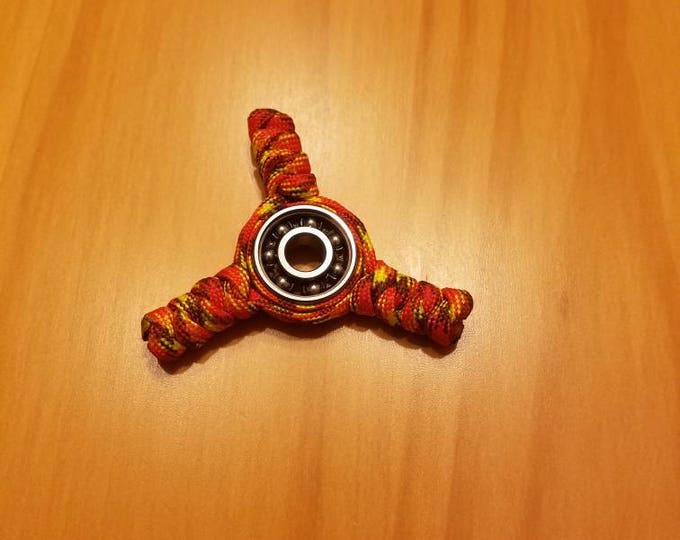 Paracord Fidget Spinner, Fireball, Toy, Relaxing and Calming Uses