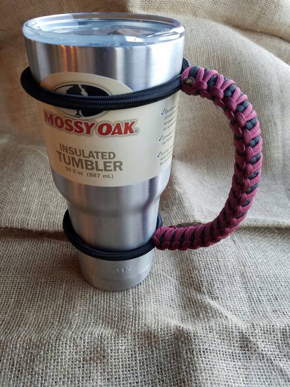 mossy oak tumbler handle