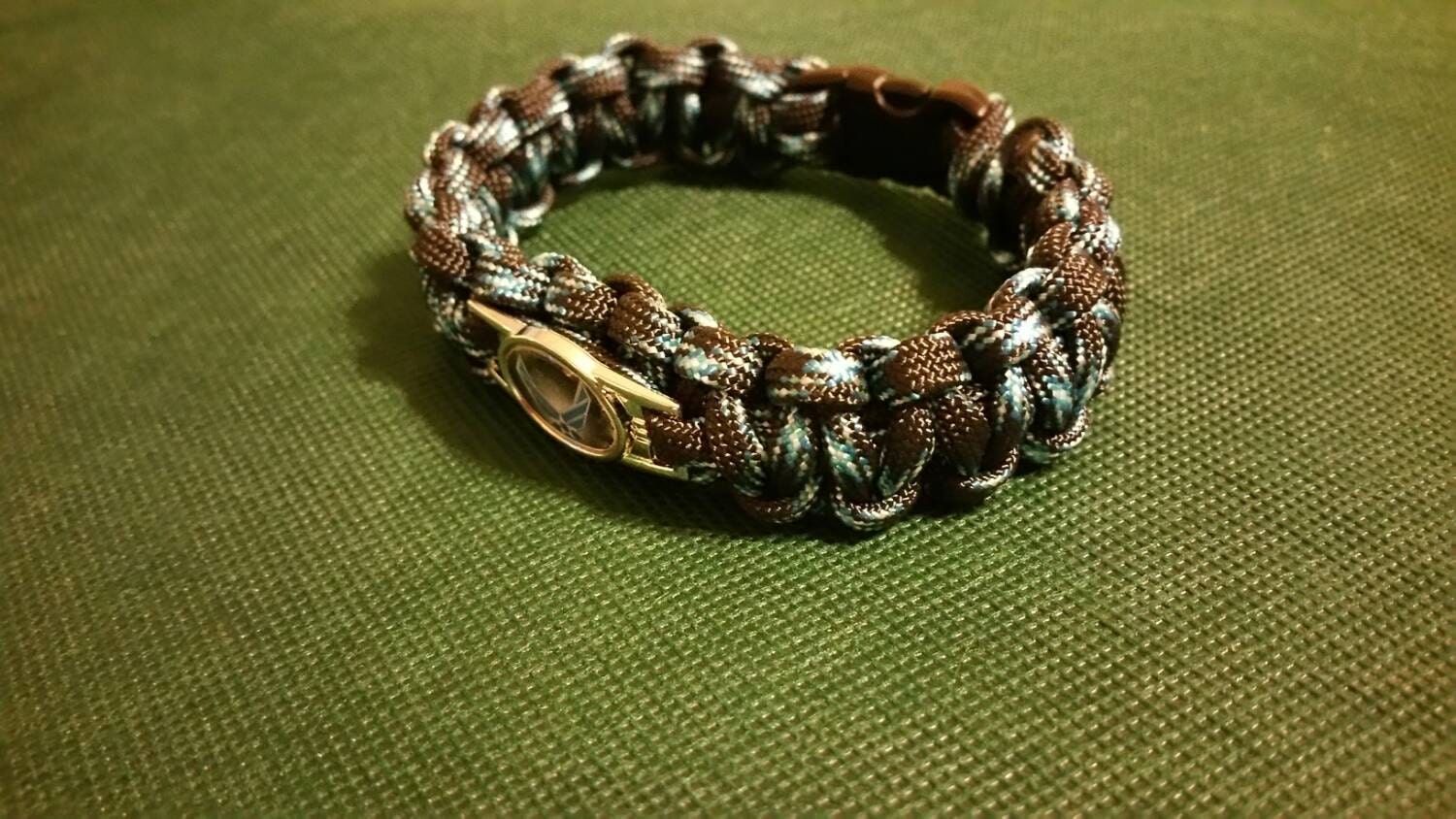 U.S. Air Force Paracord Bracelet with Air Force Charm, Lightning