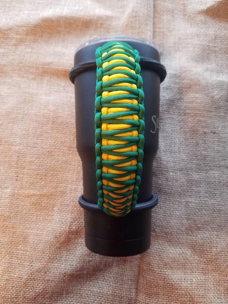 Handcrafted Paracord Tumbler Handle, Custom Colors, Mug Handle, Yeti, Ozark  Trail, Rtic, Mossy Oak, 550 Paracord, Shock Cord