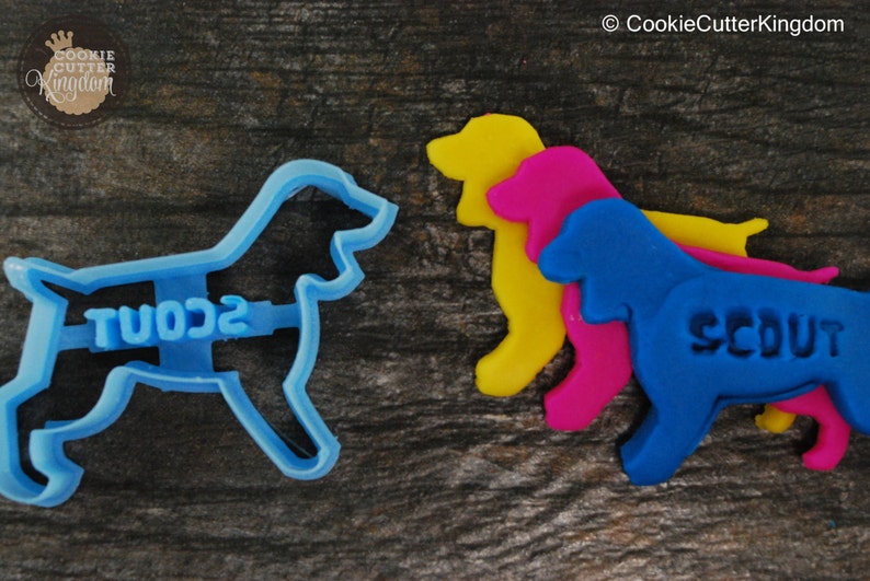 Custom Cocker Spaniel Cookie Cutter Personalized for your Pet!