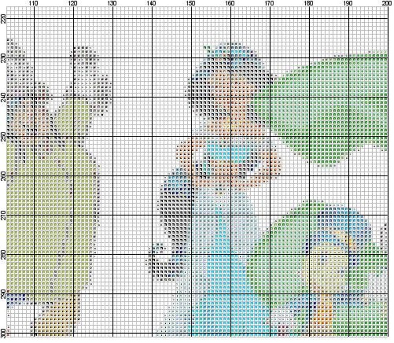 NEW Alphabet Disney characters Cross Stitch Alphabet Disney | Etsy