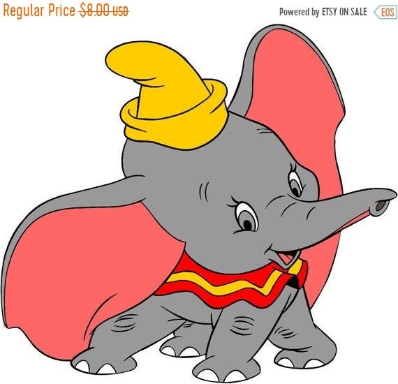 Dumbo counted Cross Stitch dumbo Pattern modern cross stitch | Etsy