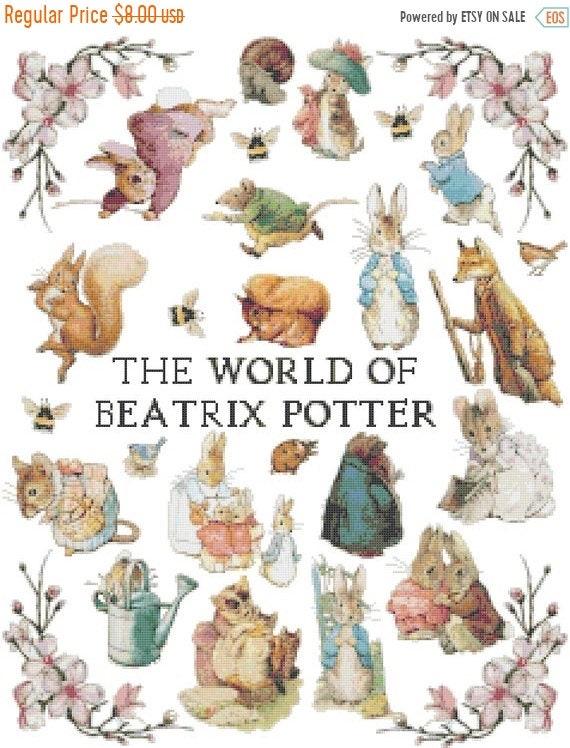 Beatrix Potter Cross Stitch Charts