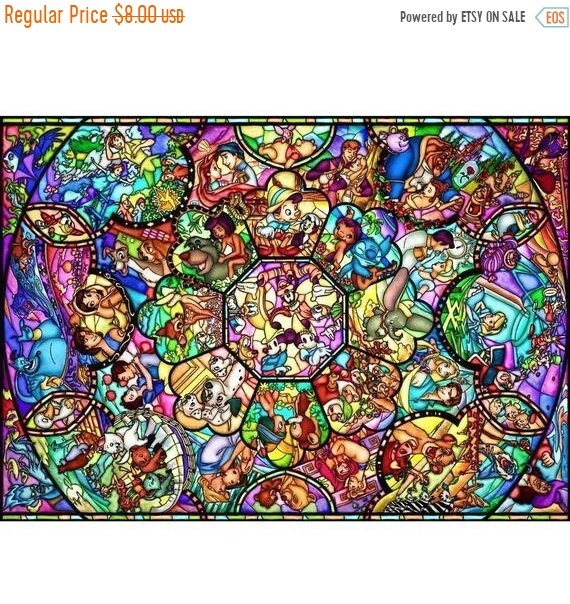 2 B//W Cross Stitch Chart BUY 1 GET 1 HALF PRICE Rose Stained Glass