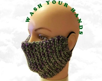 Face Mask, Colorful Mask, Nose Mask, Mouth Mask, Protective Mask, Face Cover, PPE, Non Medical, Covid Mask, Safety, Face Shield, Knit Mask